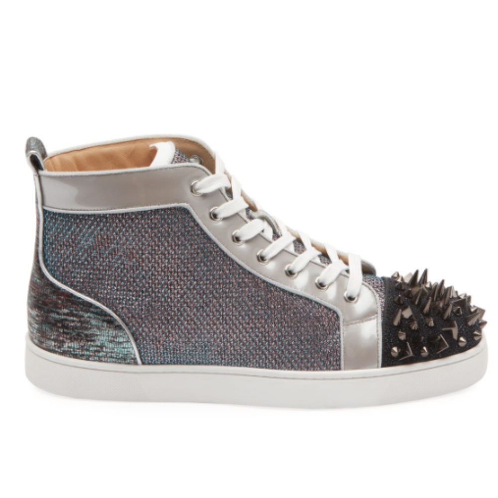 Christian Louboutin Men's Lou Pik Pik High-Top - Picture 2 of 8
